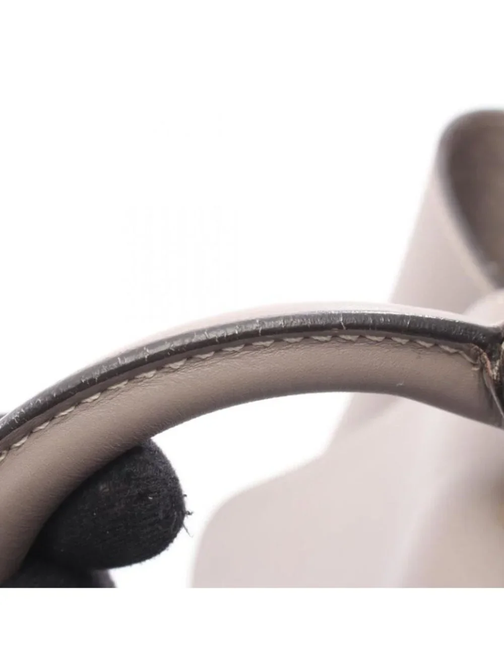 Celine Handbag Trapeze Grey Leather - Picture 15 of 15